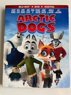 NEW - Arctic Dogs (Blu-ray / DVD, 2019) Animated